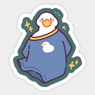 Big Tee for Duckie! Sticker